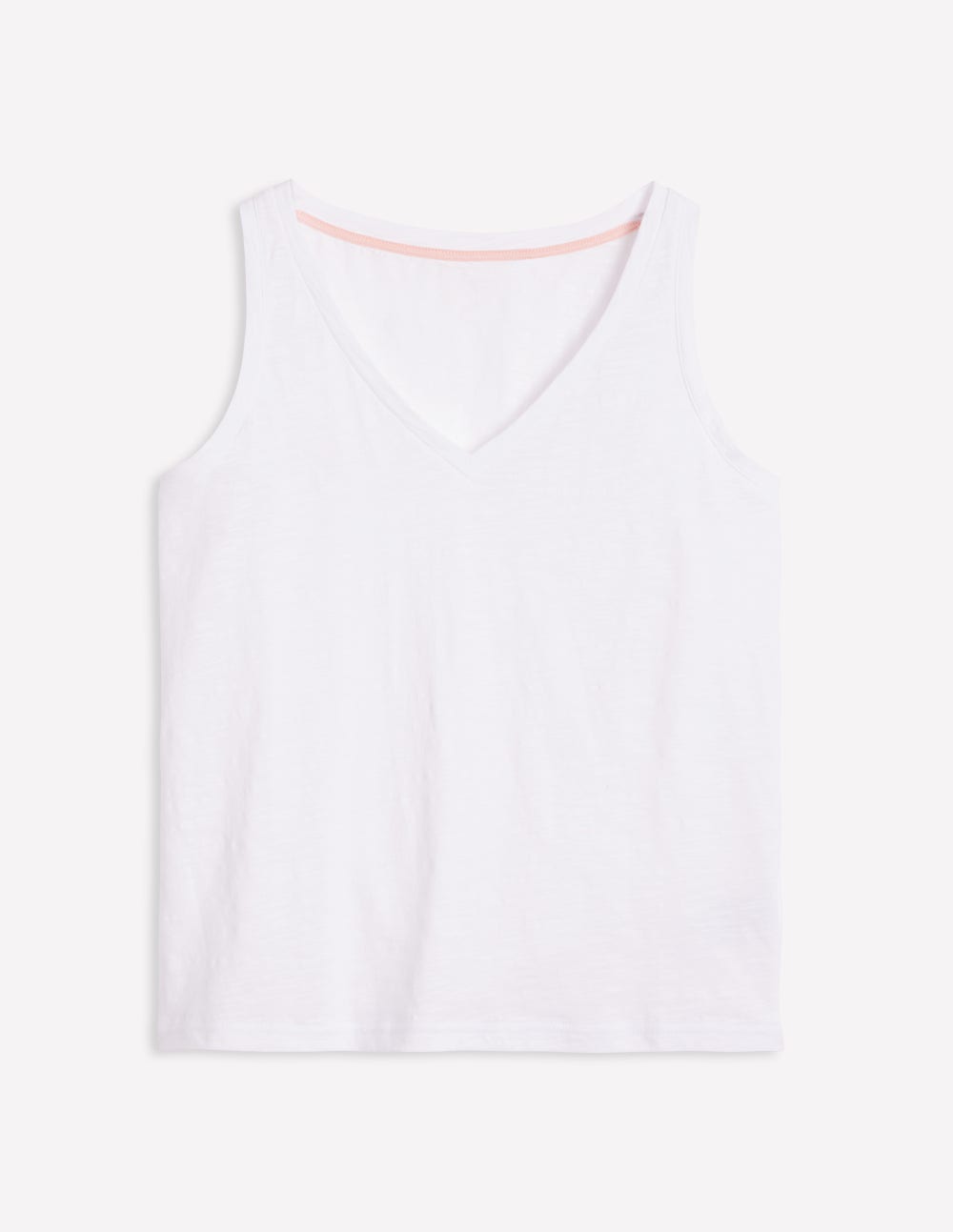 Sophie Slub Vest-White - Image 5