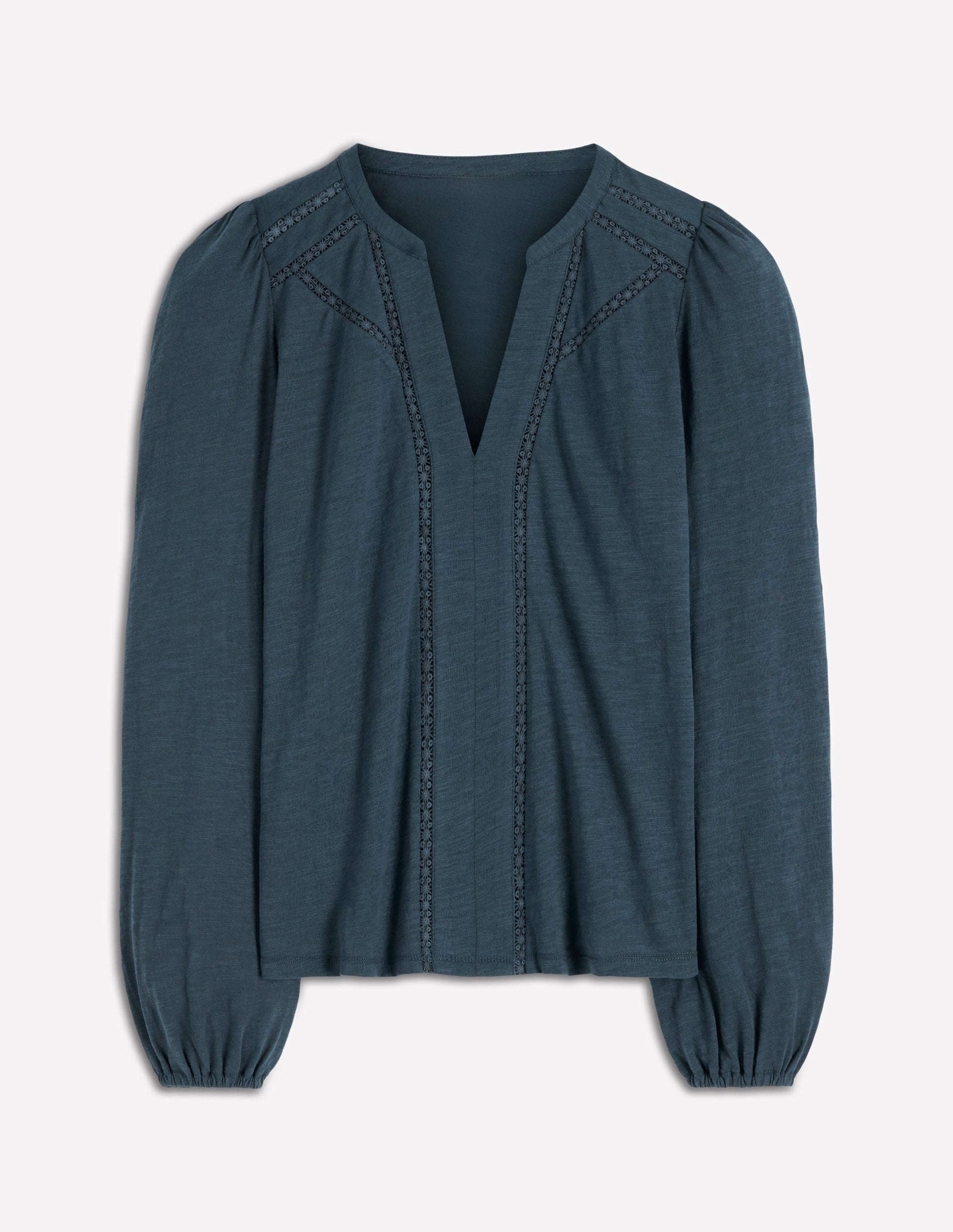 Poppy Long Sleeve Top-Moonlight Ocean-4