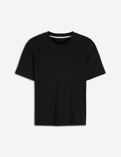 Cotton T-Shirt-Black-5