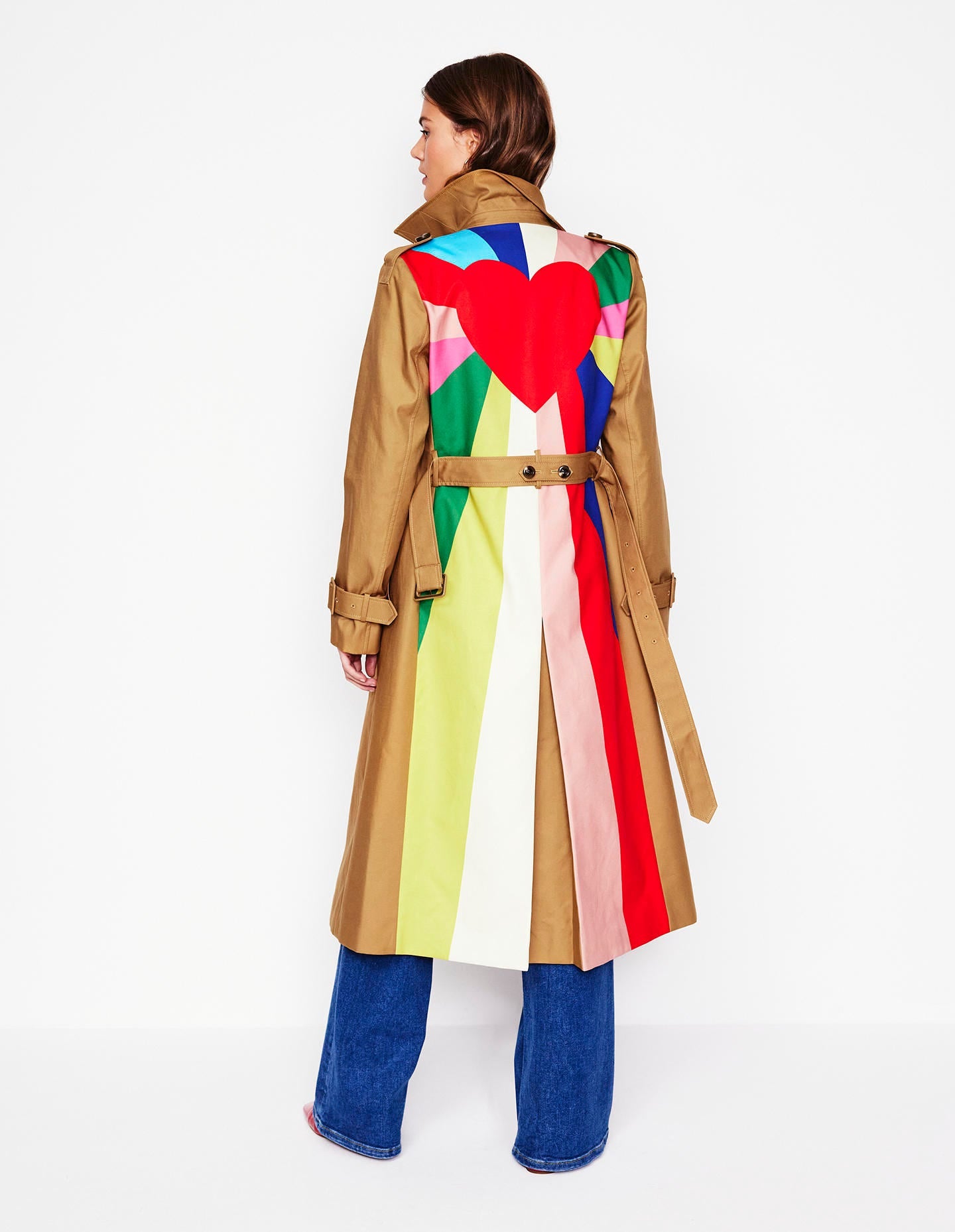 Cheltenham Trench Coat-Multi, Heart Spectrum - Image 4