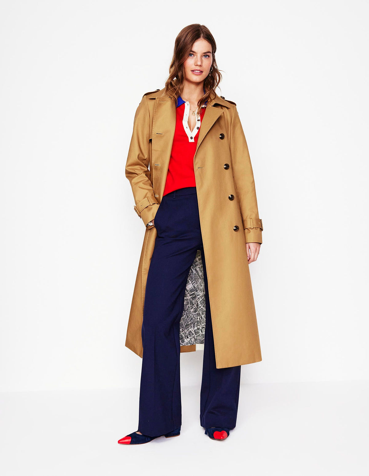 Cheltenham Trench Coat-Multi, Heart Spectrum - Image 6