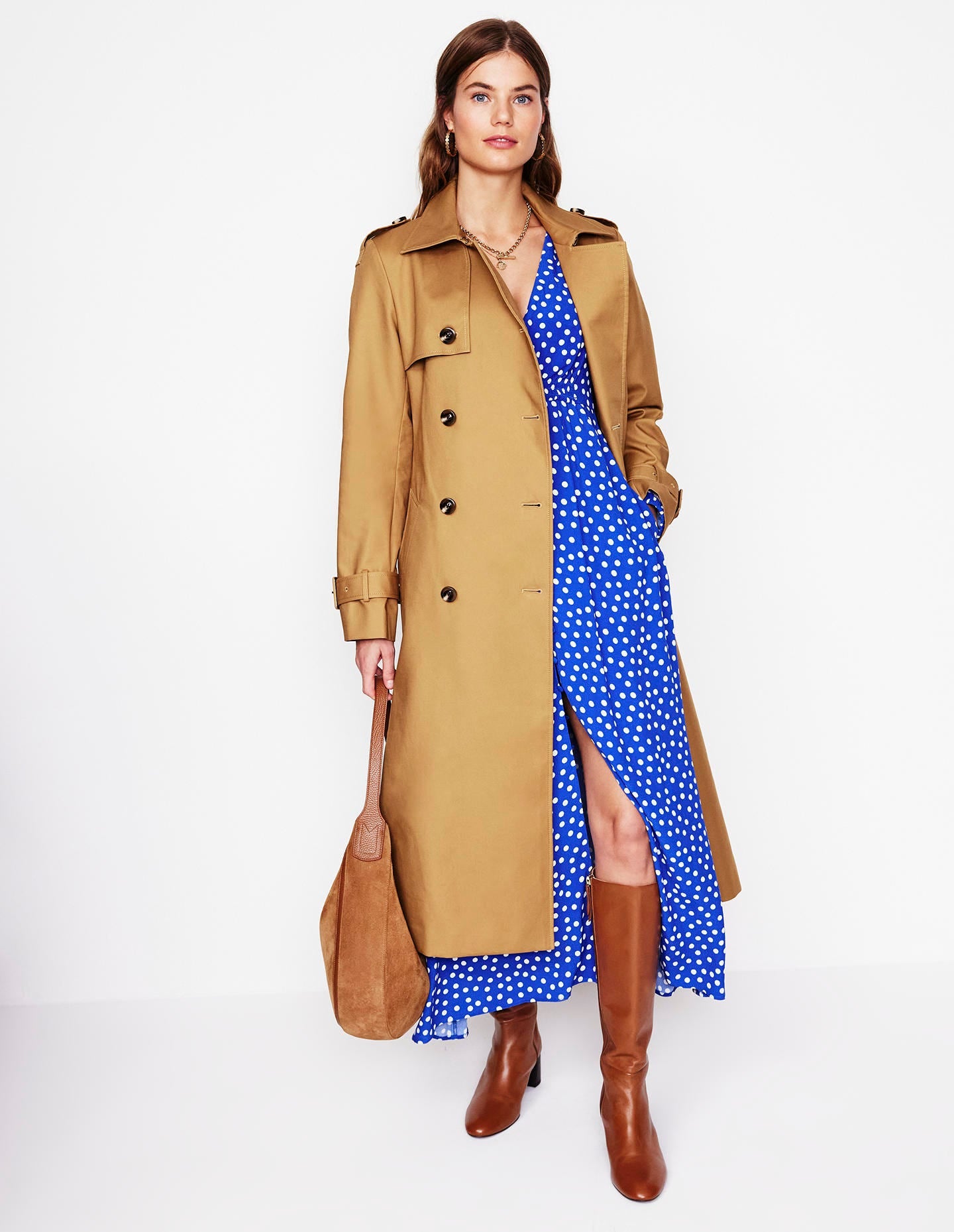 Cheltenham Trench Coat-Multi, Heart Spectrum