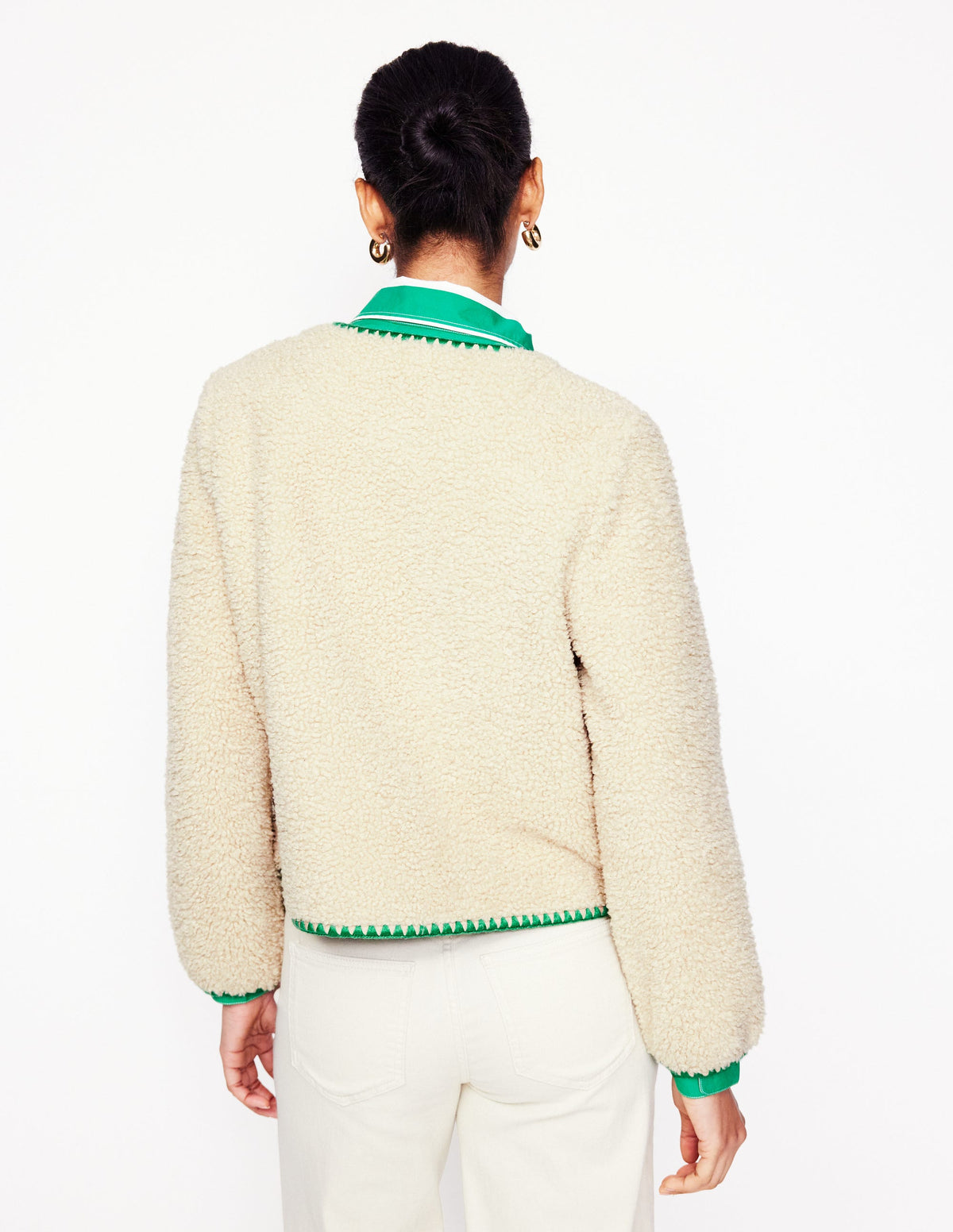 Highbury Casual Jacket-Neutral Borg - Image 3