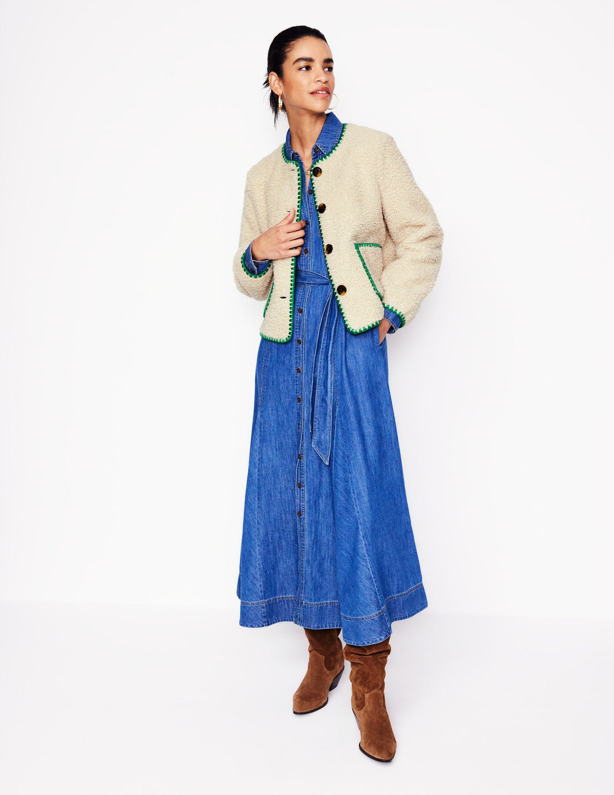 Highbury Casual Jacket-Neutral Borg - Image 6