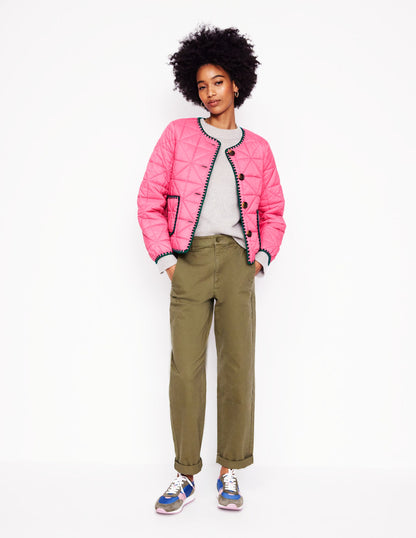 Highbury Casual Jacket-Sorbet Pink