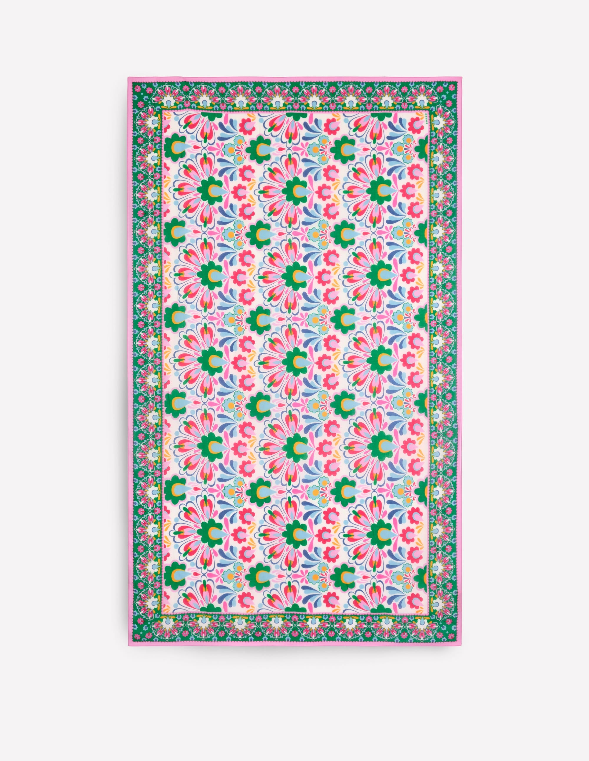 Printed Sarong Scarf-Multi, Decorative Dandelion - Image 4