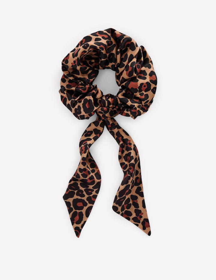 Scarf Scrunchie-Leopard