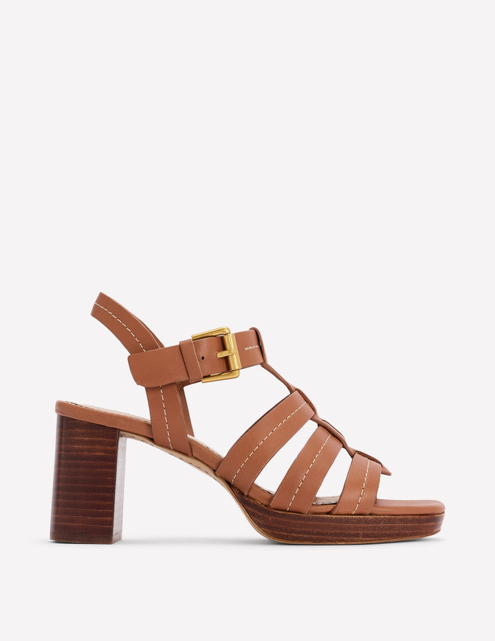 Platform Fisherman Sandal-Tan