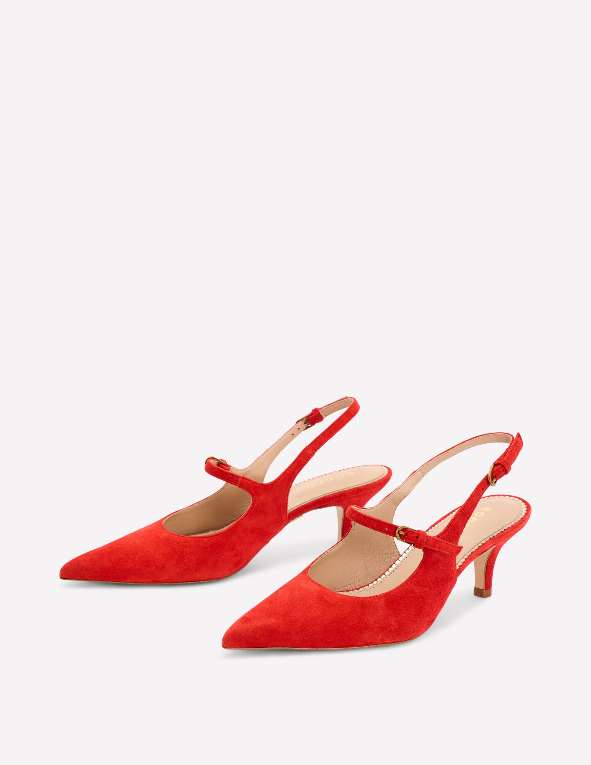 Mary Jane Slingback Heel-Post Box Red-2