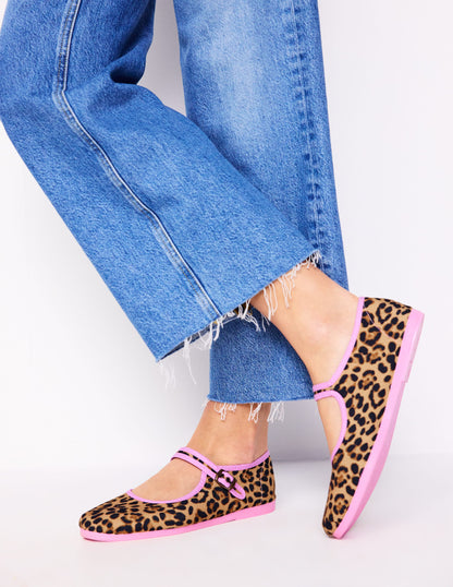 Flexi Mary Jane-Leopard