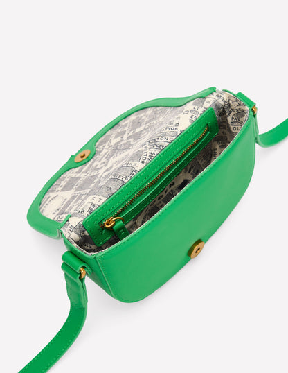 Iris Snaffle Mini Satchel-Green