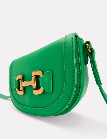 Iris Snaffle Mini Satchel-Green