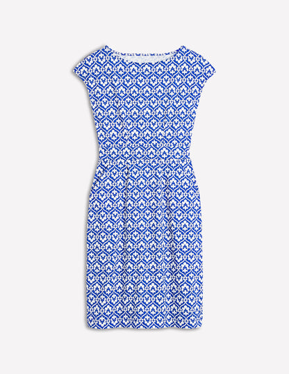 Florrie Jersey Dress-Gallery Blue, Ivy Trellis-7