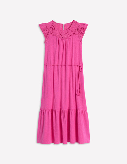 Juliet Broderie Midi Dress-Tickled Pink-6