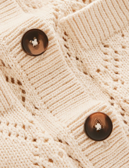 Astrid Knitted Shirt-Warm Ivory-7