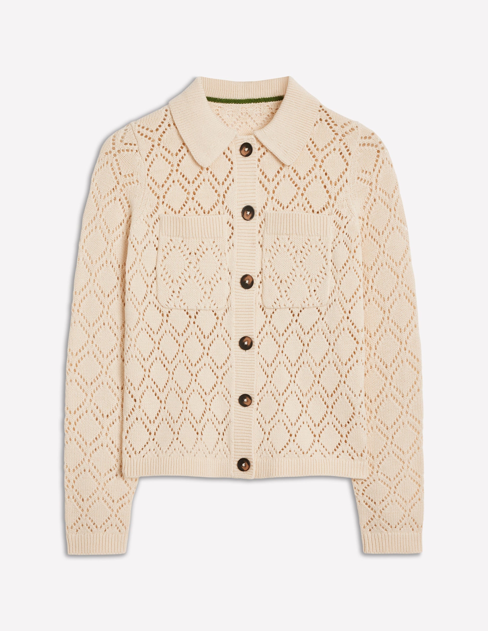 Astrid Knitted Shirt-Warm Ivory-6