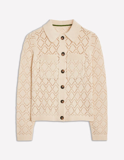 Astrid Knitted Shirt-Warm Ivory-6