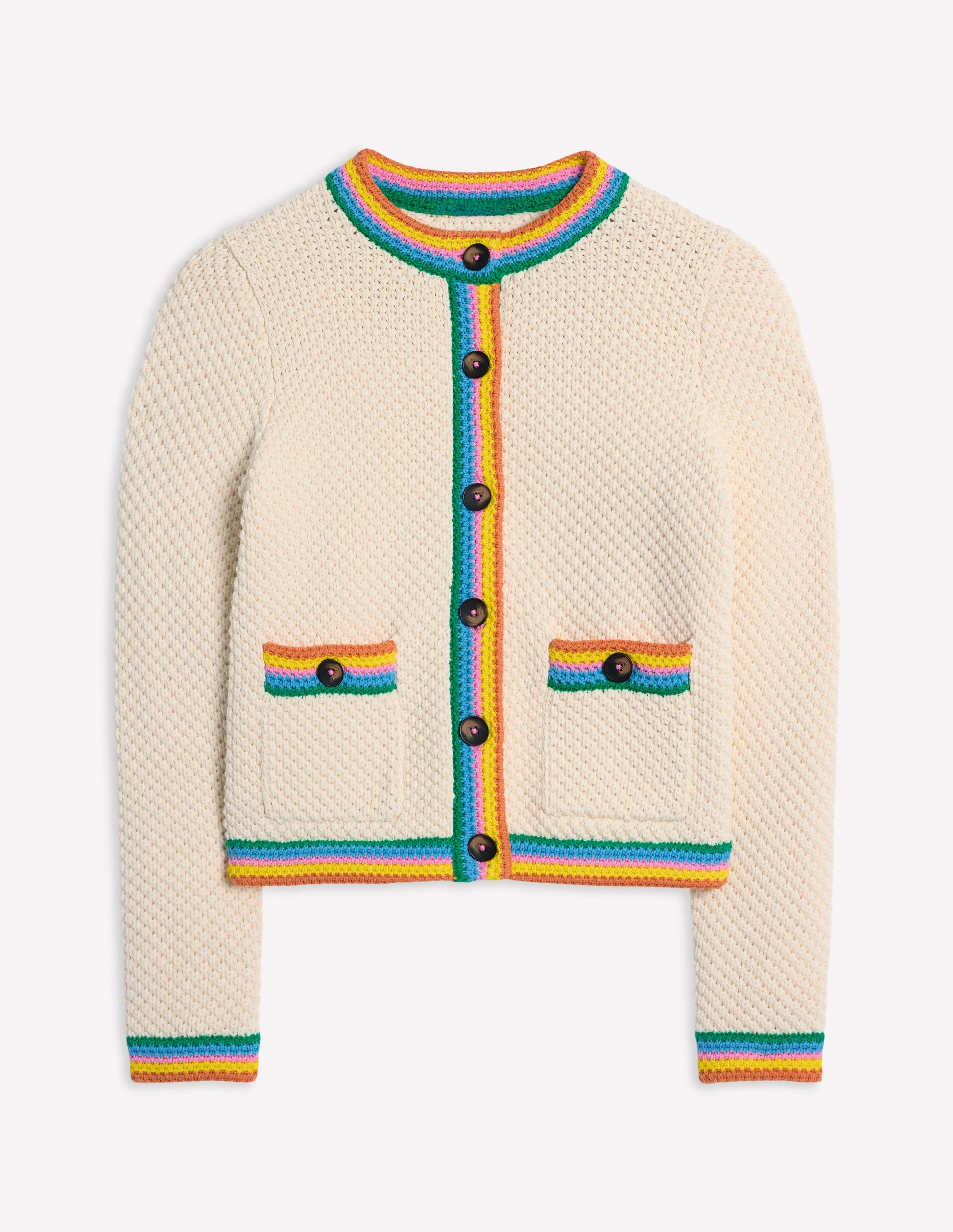 Libby Knitted Jacket-Warm Ivory, Rainbow-10