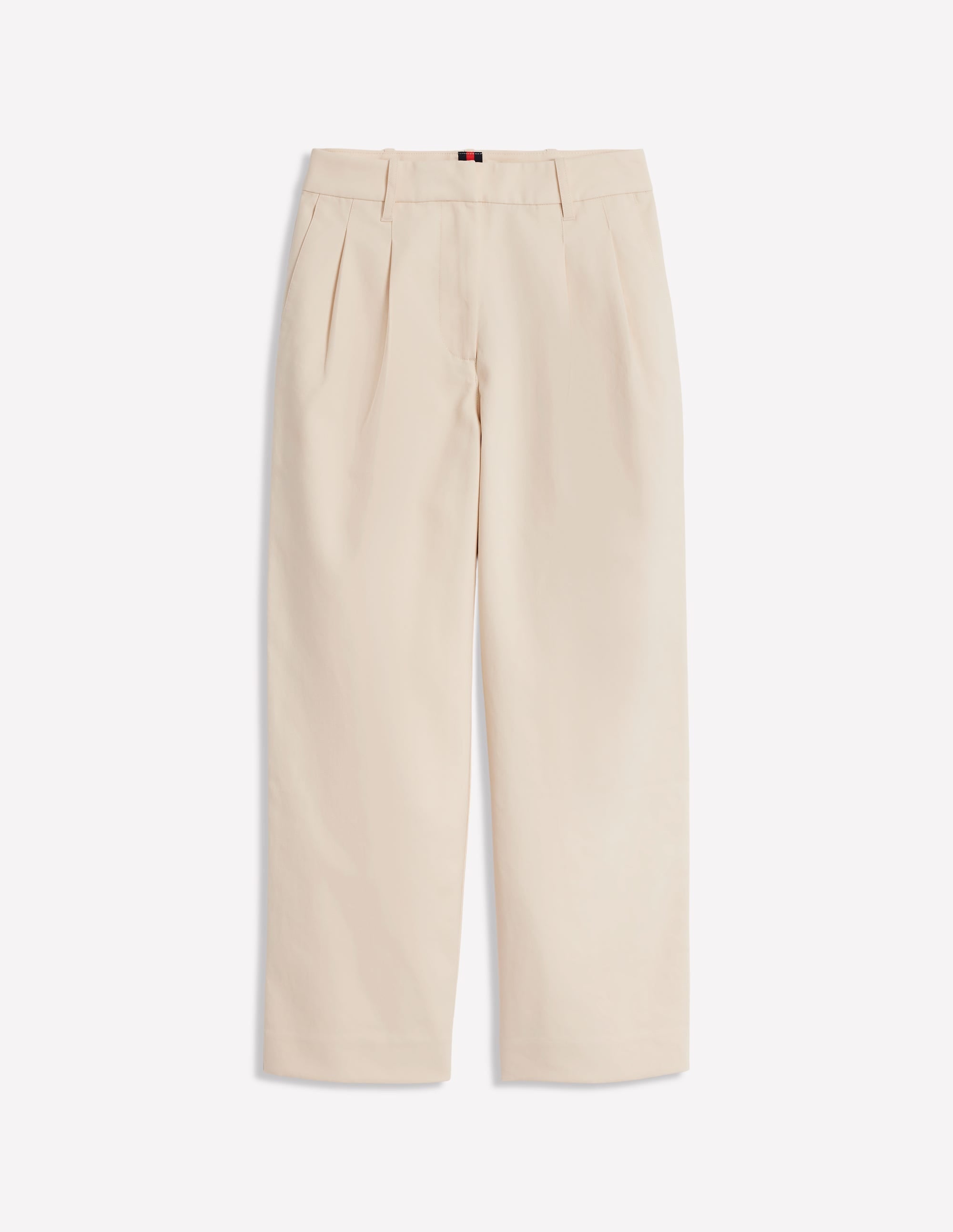 Bloomsbury Cotton Trousers-Off White - Image 5