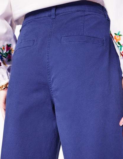 Patch Pocket Crop Chino-Starboard Blue-2