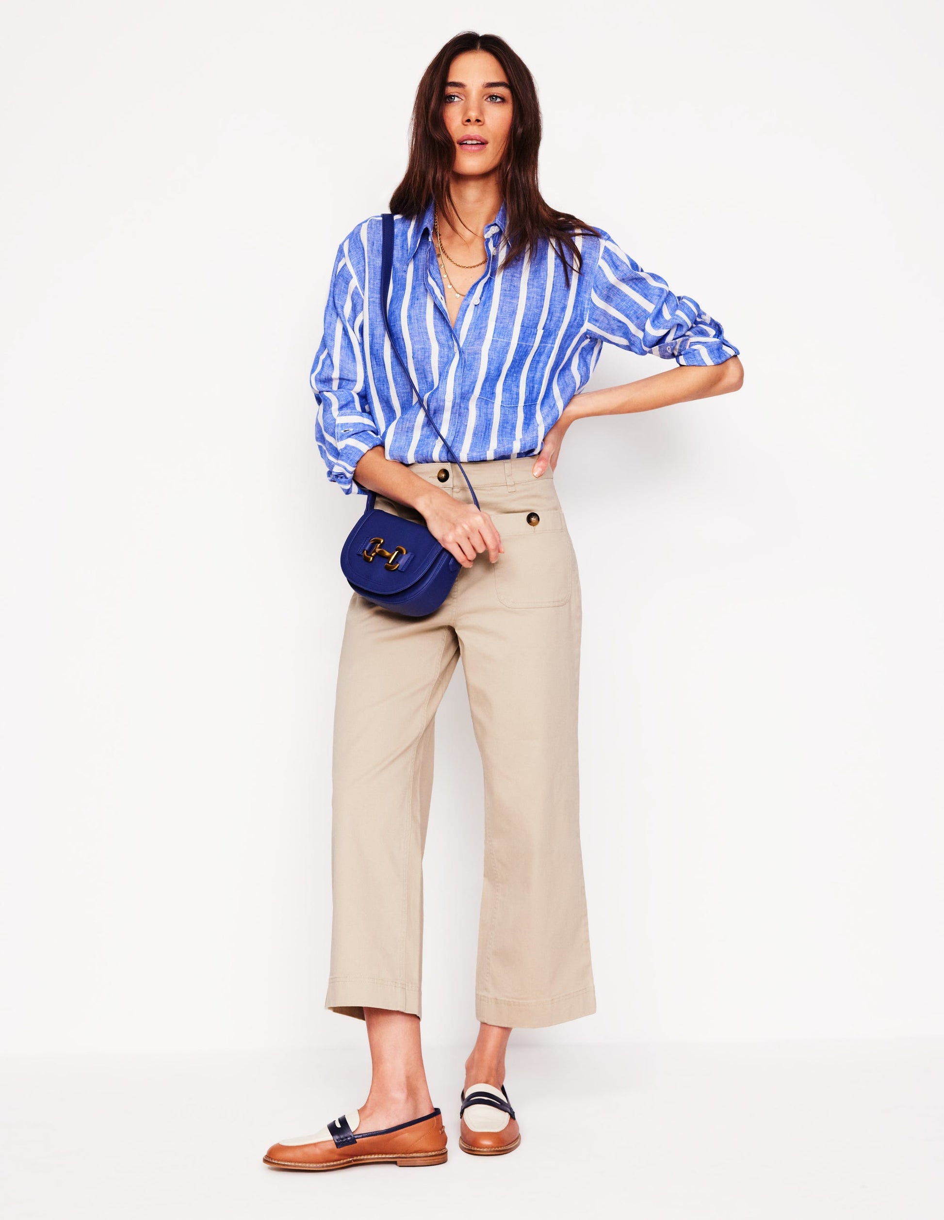 Patch Pocket Crop Chino-Oatmeal-1