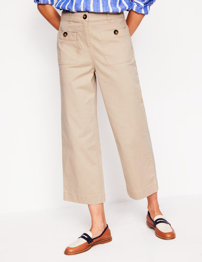 Patch Pocket Crop Chino-Oatmeal-4