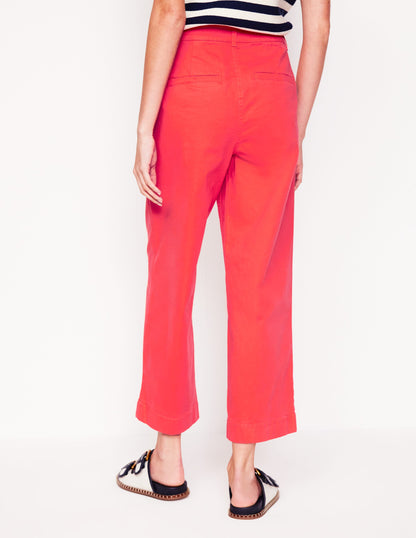 Patch Pocket Crop Chino-Jam Red-3