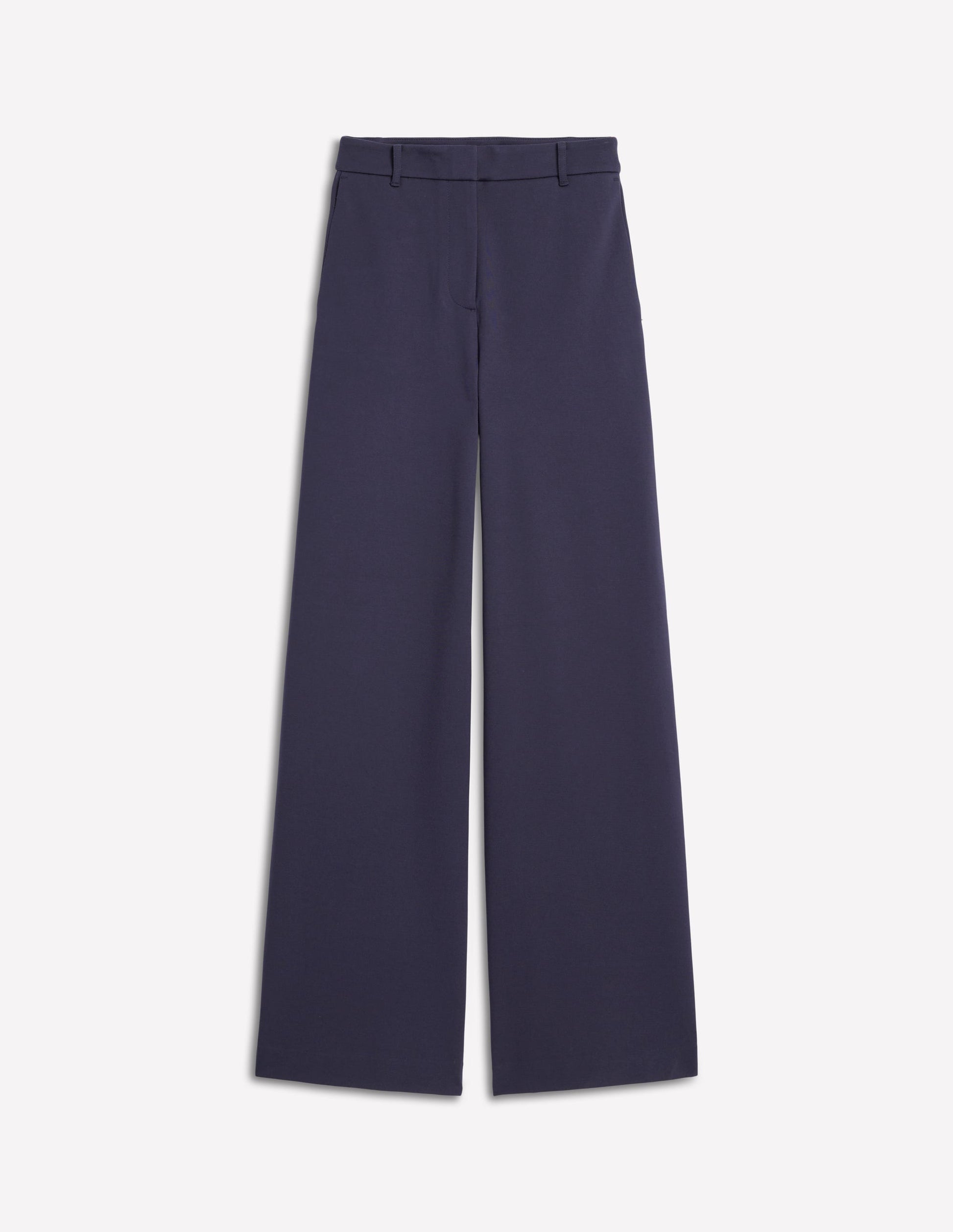 Belgravia Ponte Trousers-Navy-6