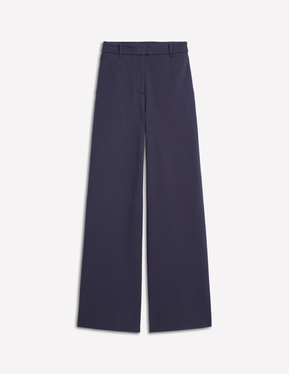 Belgravia Ponte Trousers-Navy-6