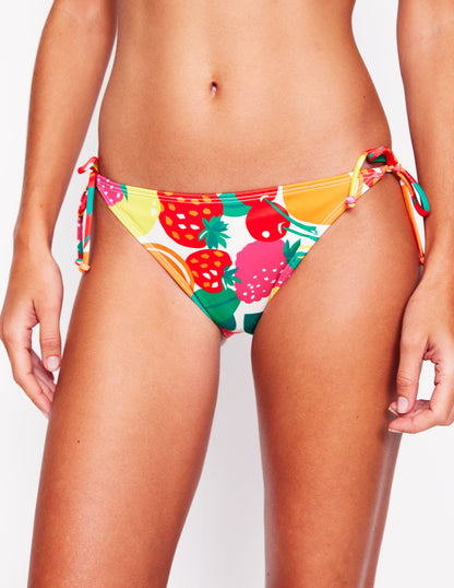 Symi String Bikini Bottoms-Multi, Summer Fruit