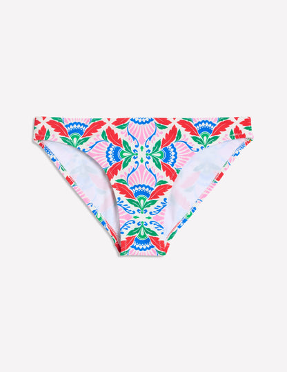 Classic Bikini Bottoms-Multi, Ornate Thistle-5