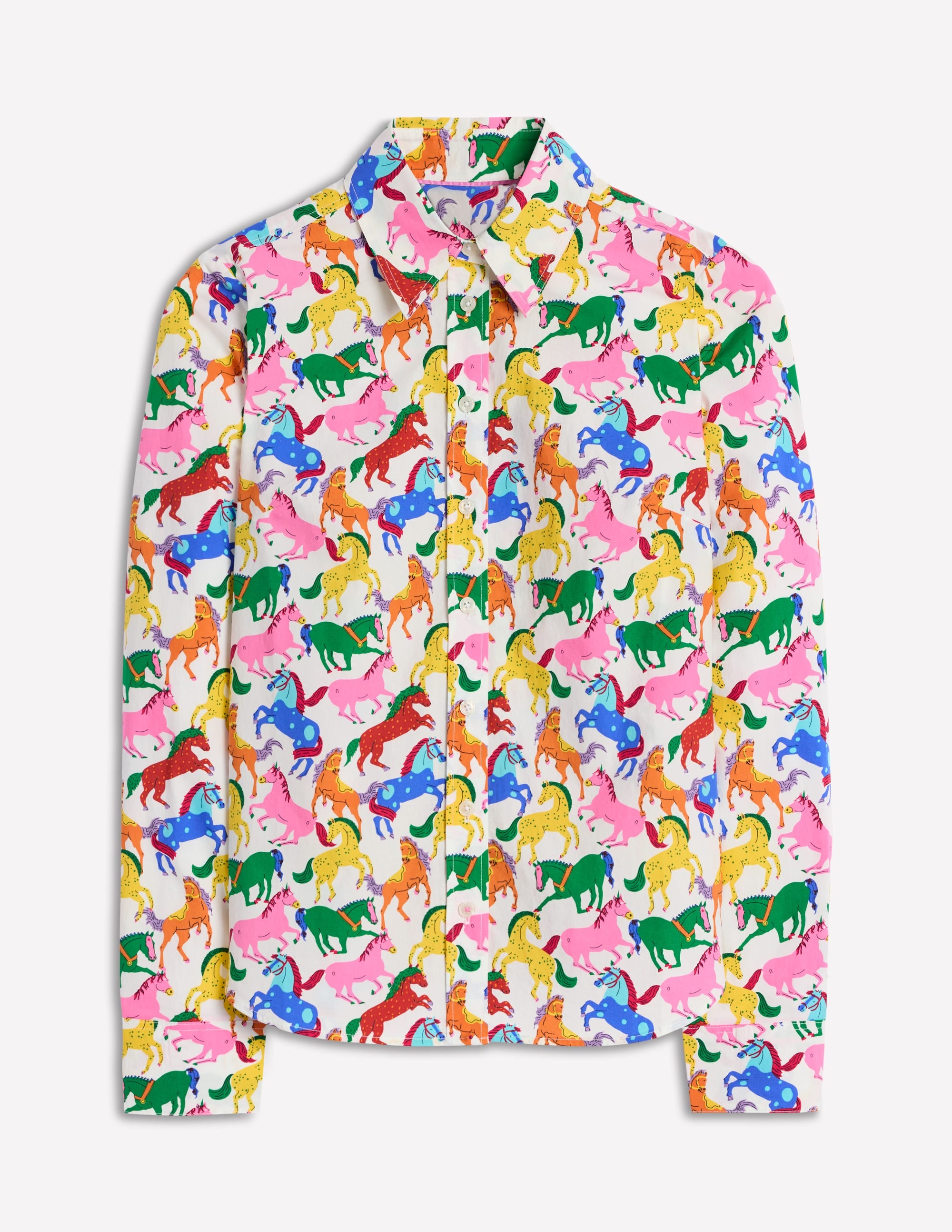 Sienna Cotton Shirt-Multi, Pony Club - Image 7