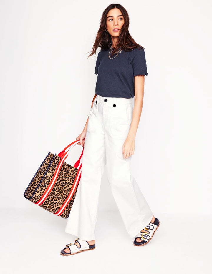 Ali Ricrac T-shirt-Navy