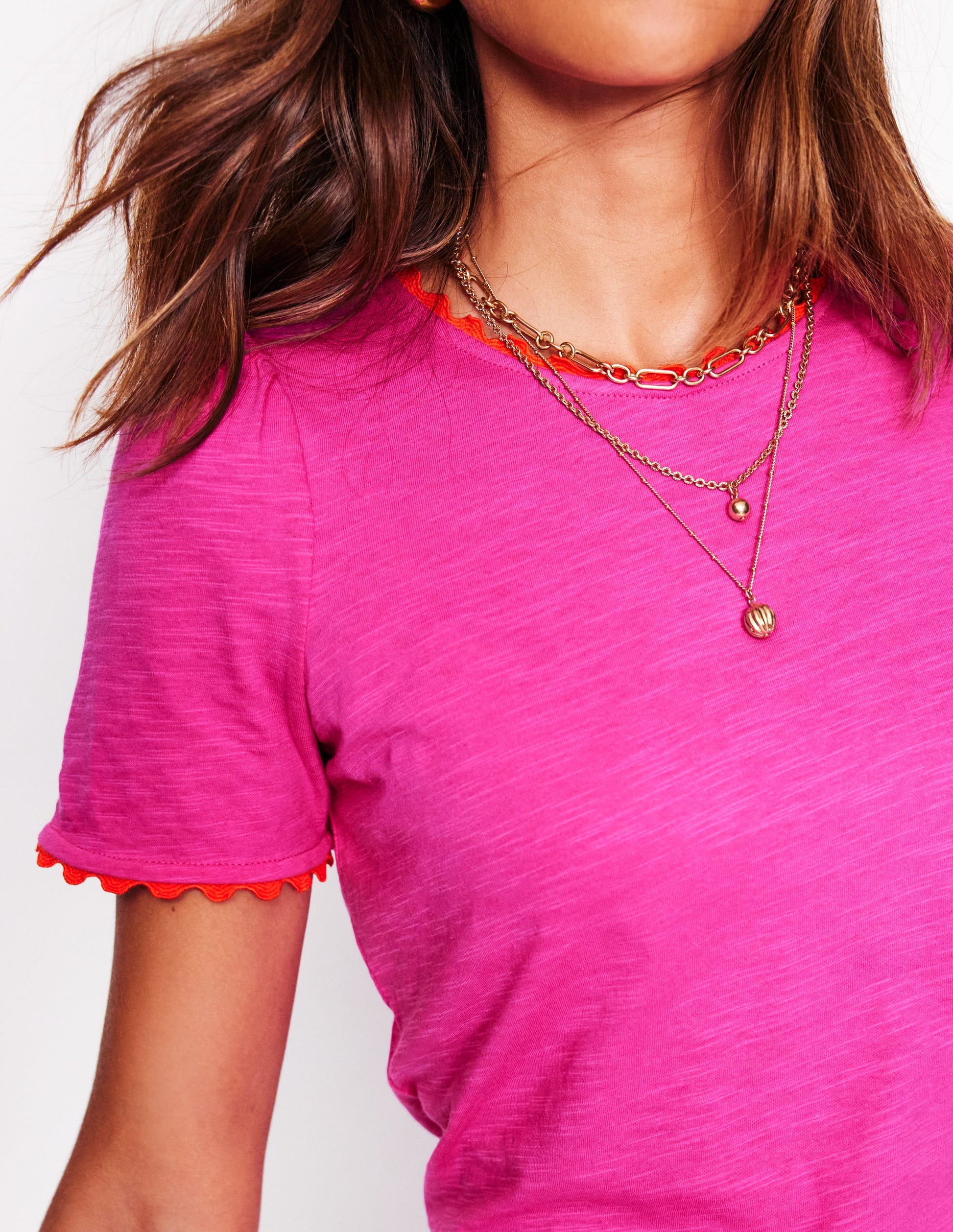 Ali Ricrac T-shirt-Cosmos Pink-2