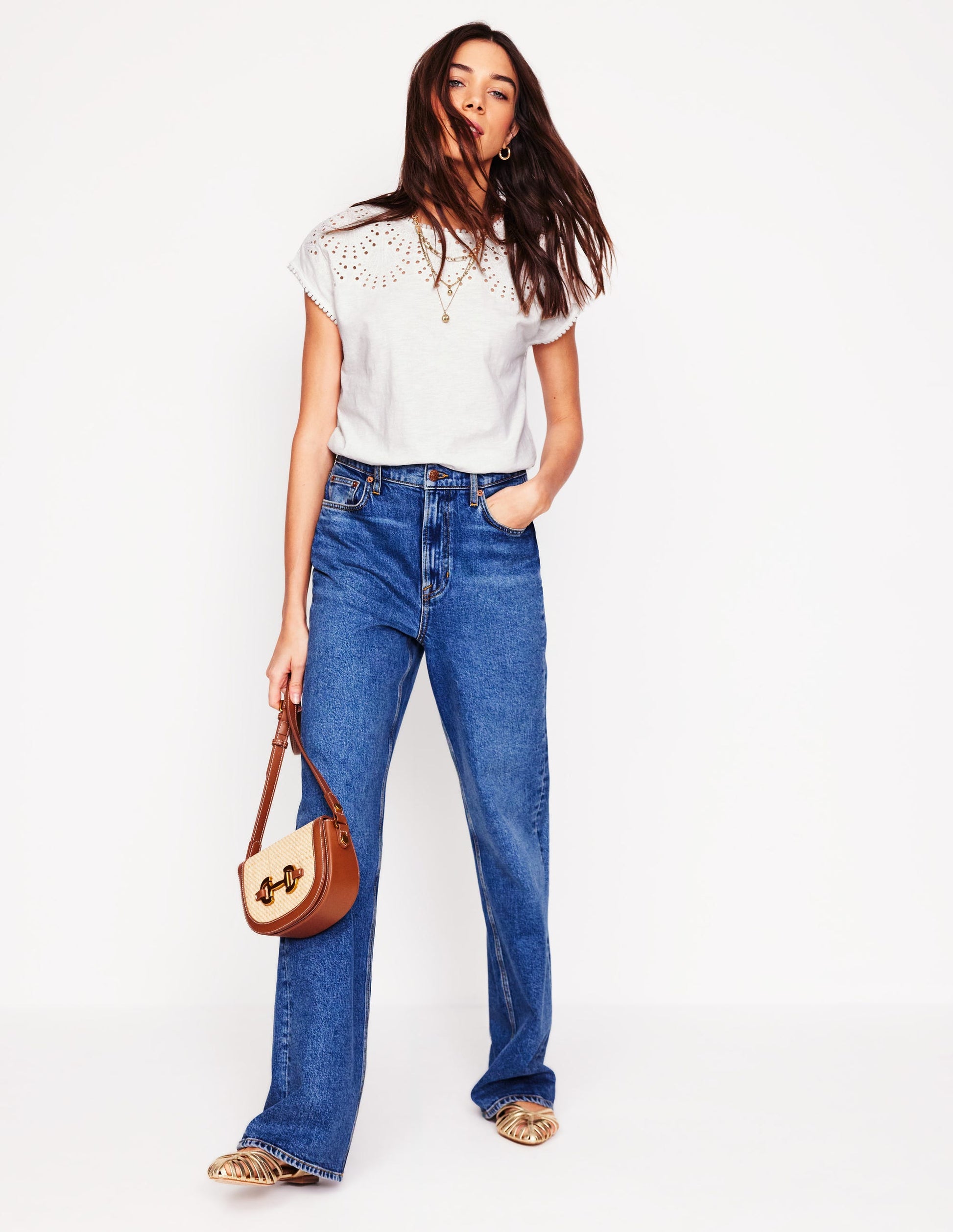 Anya Broderie T-shirt-White-5