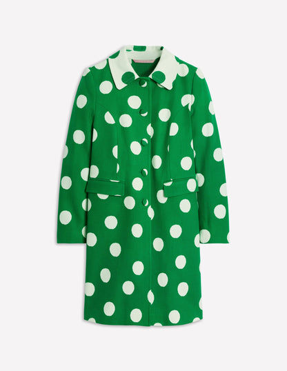 Occasion Coat-Abstract Dot