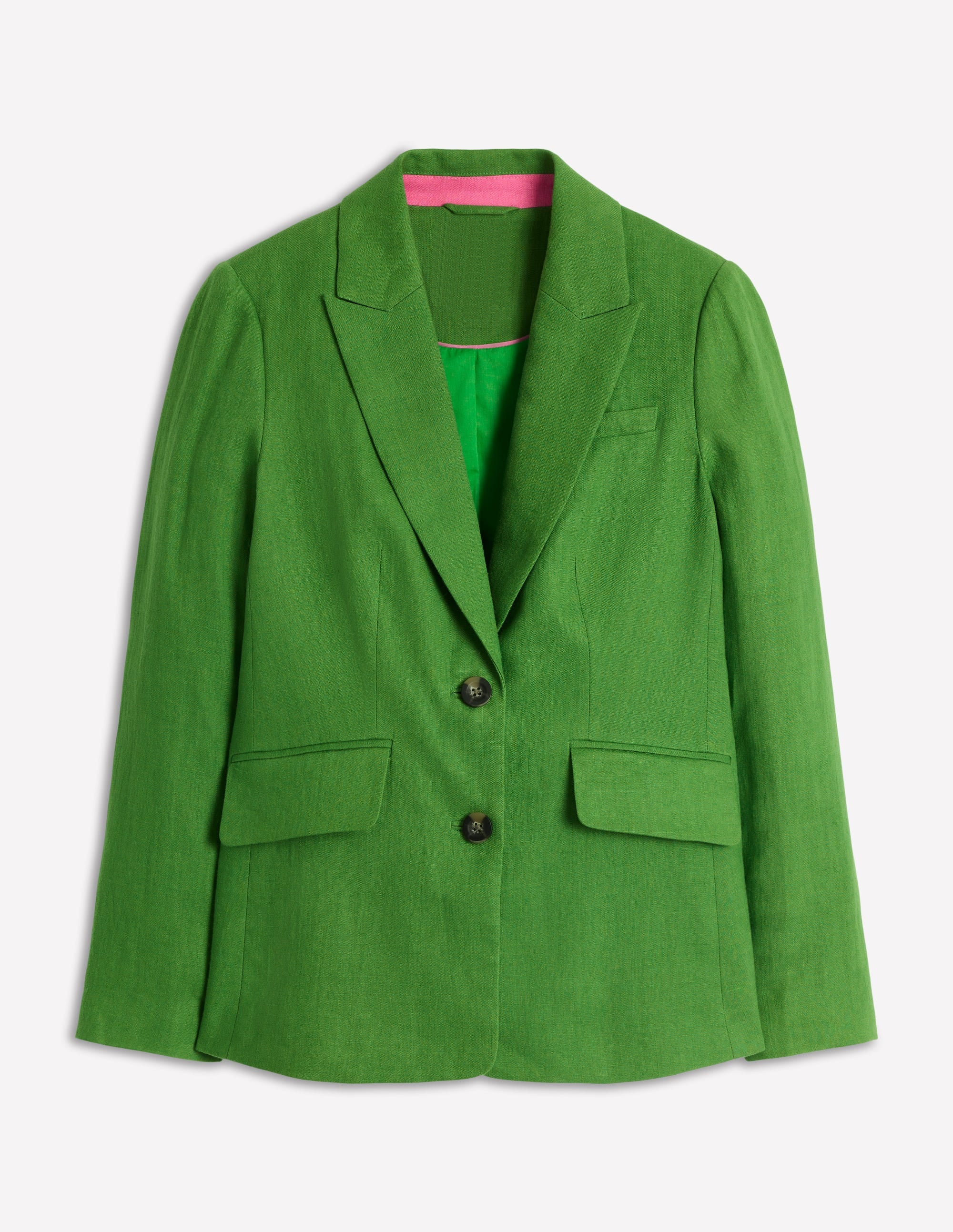 Stamford Linen Blazer-Iguana Green - Image 7