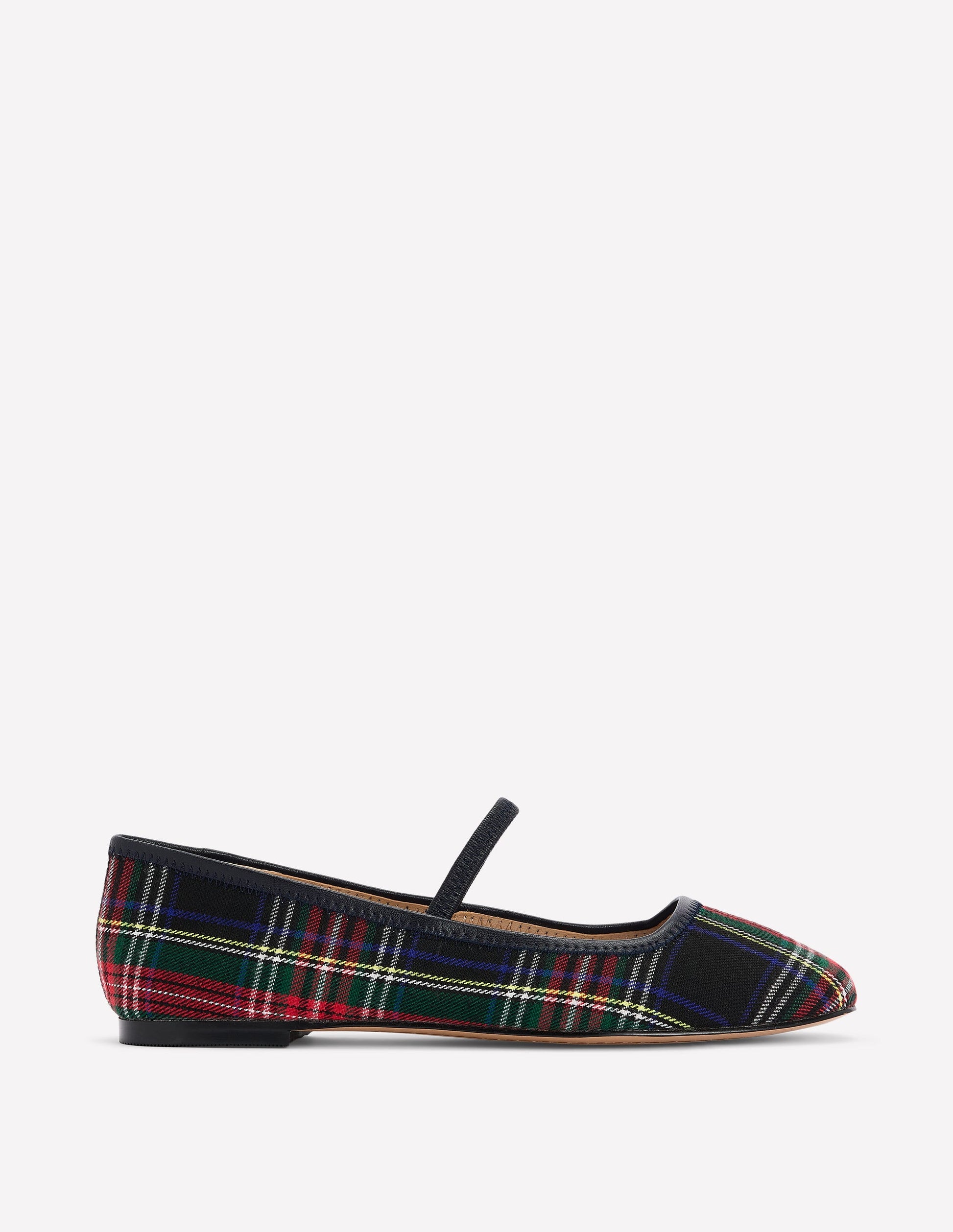 Thea Mary Jane Ballet Flats-Check-1
