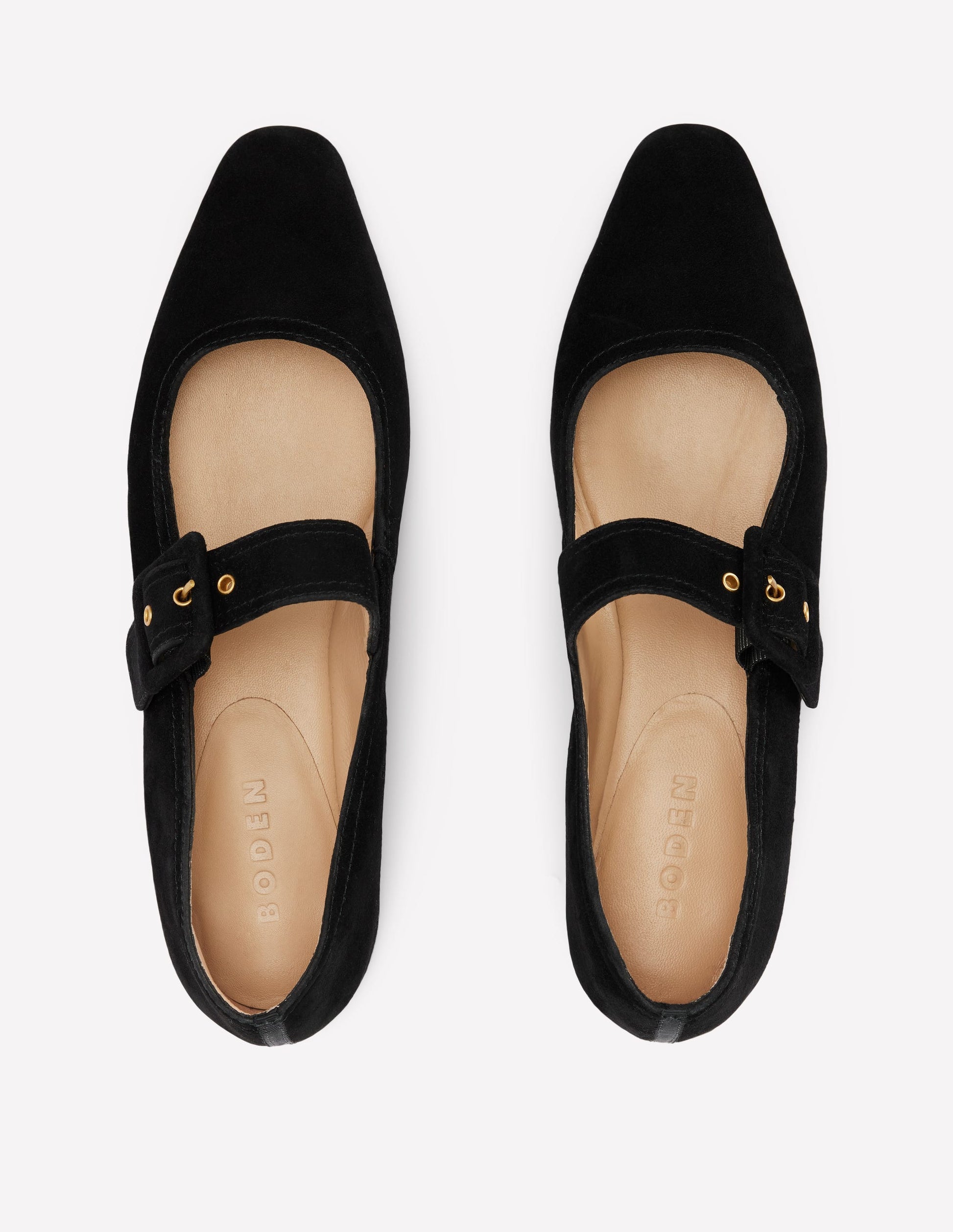 Vic Chisel Toe Mary Janes-Black-6