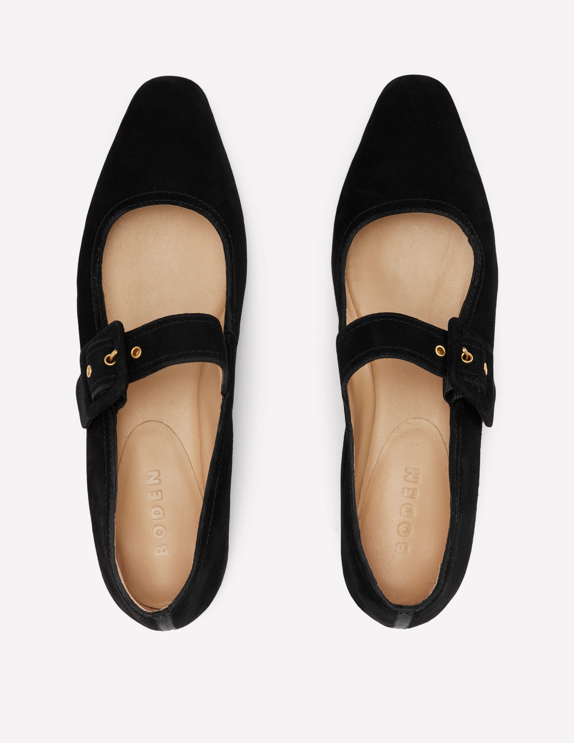Vic Chisel Toe Mary Janes-Black - Image 6