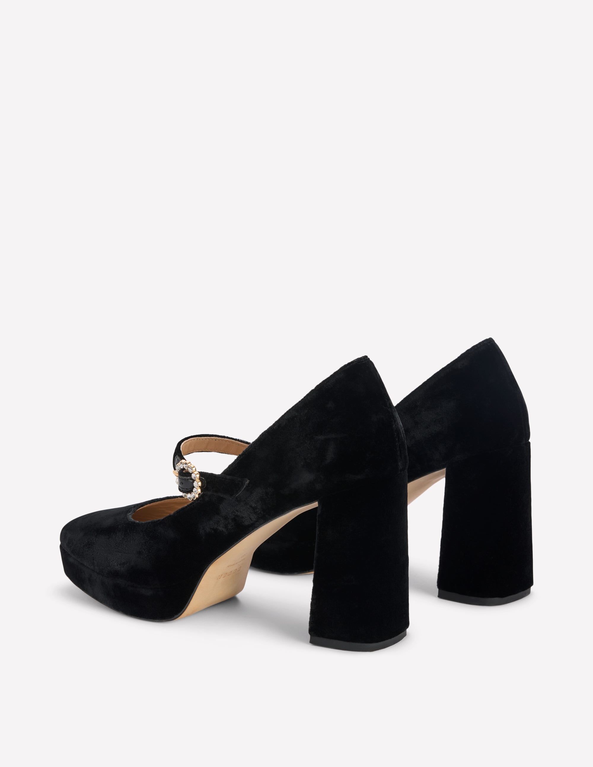Platform Mary Janes-Black - Image 6
