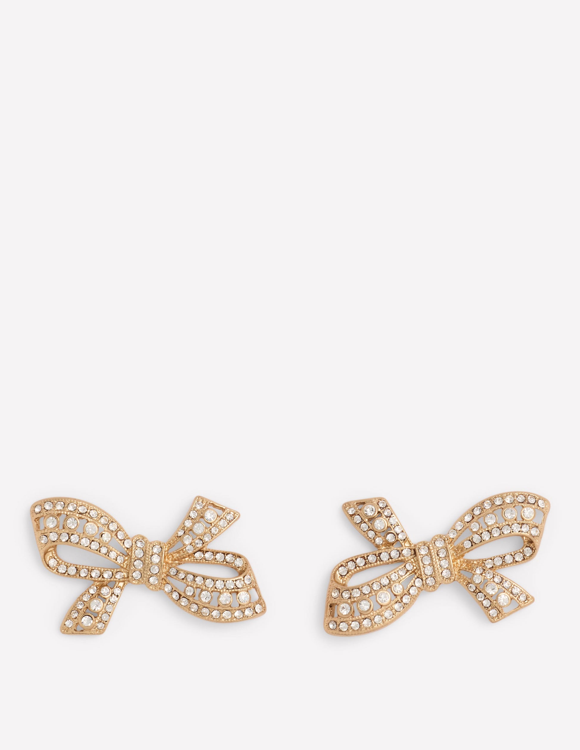 Jewel Novelty Earrings-Gold Colour-1
