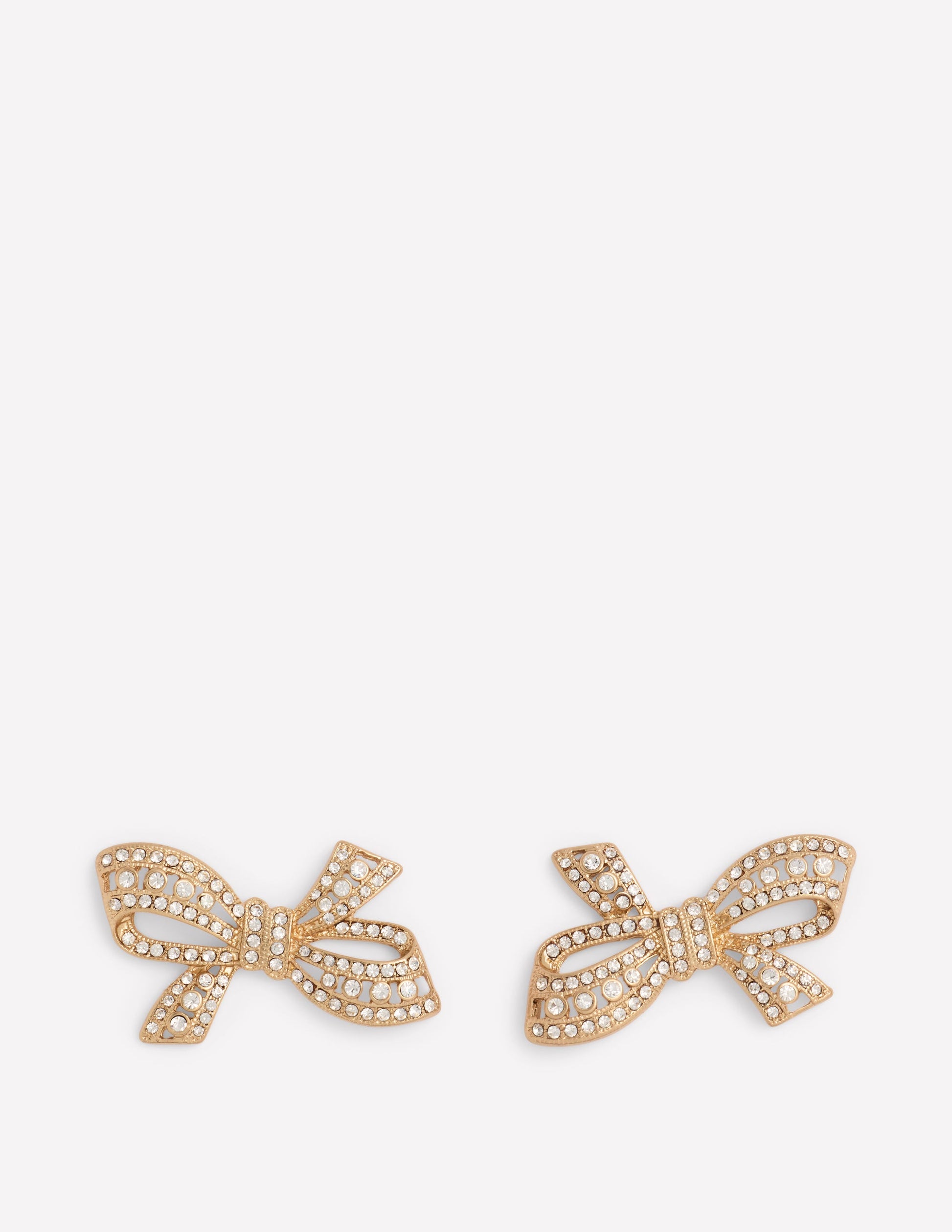 Jewel Novelty Earrings-Gold Colour-1