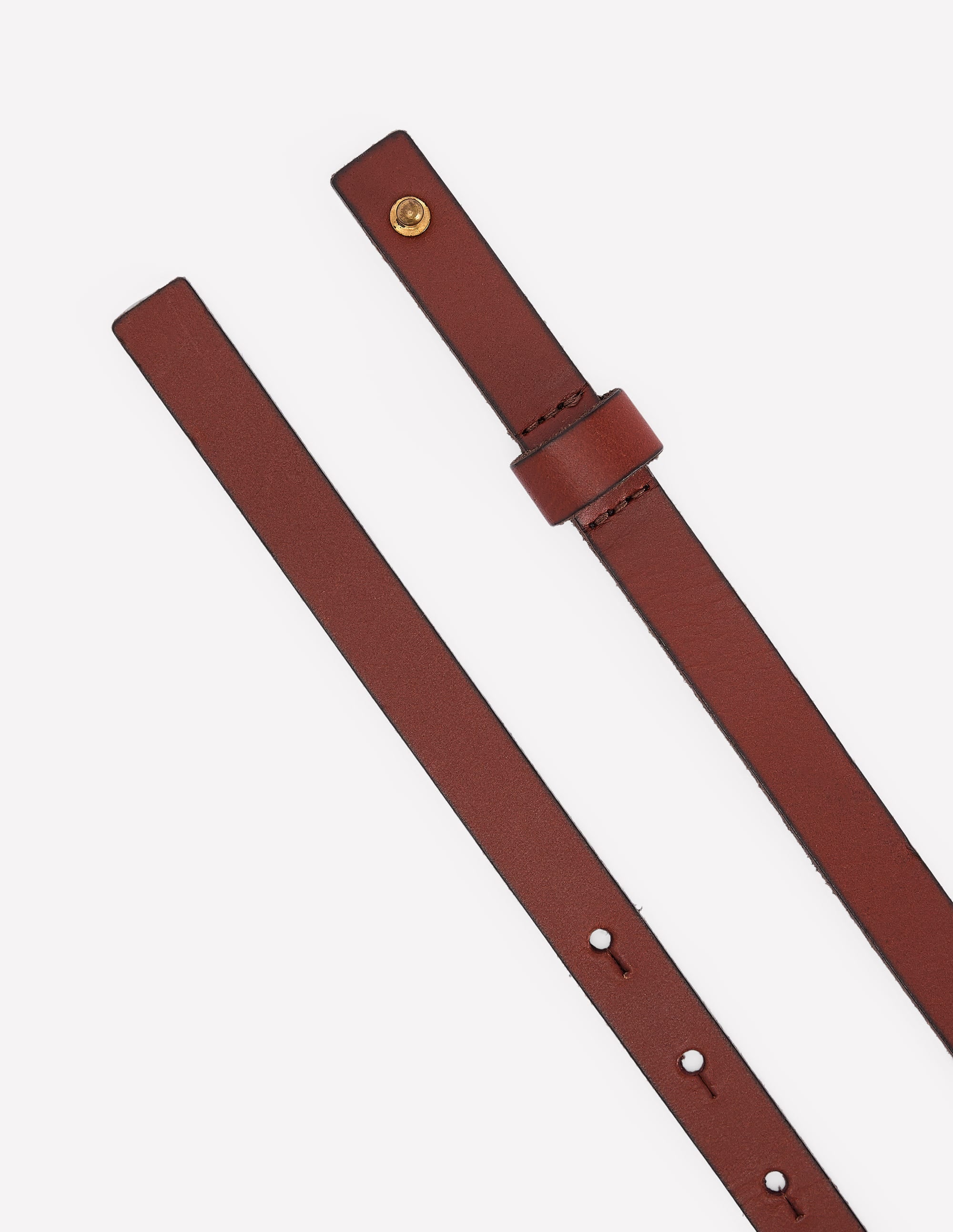 T-bar Ring Belt-Tan - Image 3