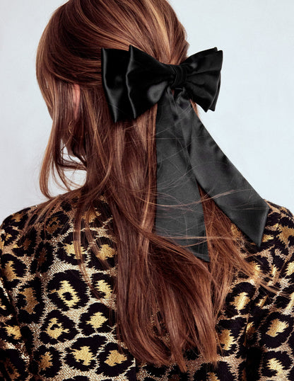 Hair Bow-Black-1