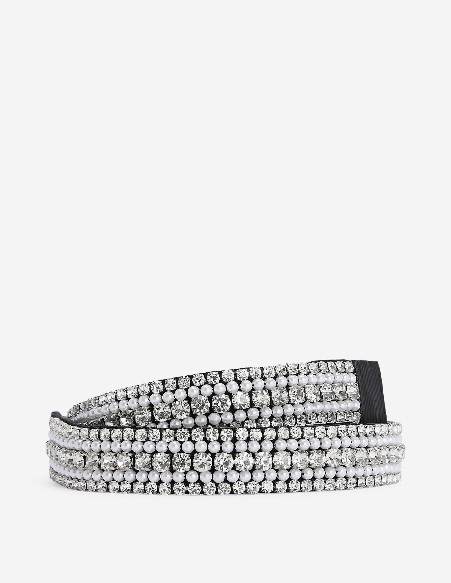 Embellished Belt-Clear Jewel-1