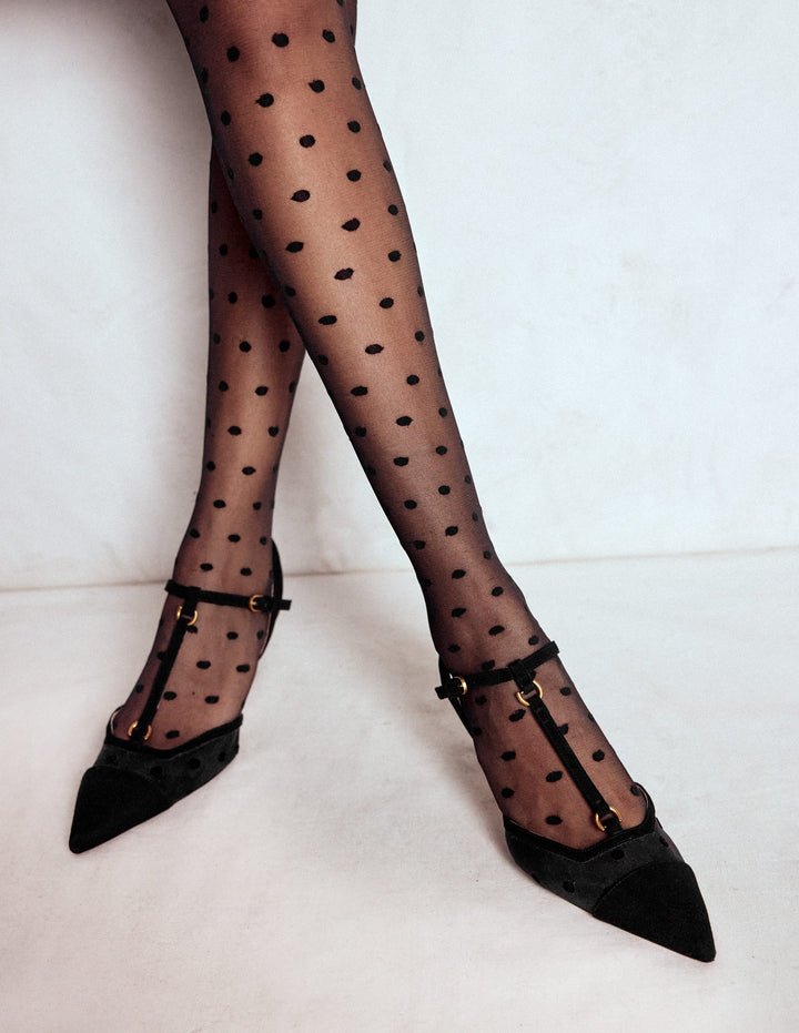 Spot Tights-Black