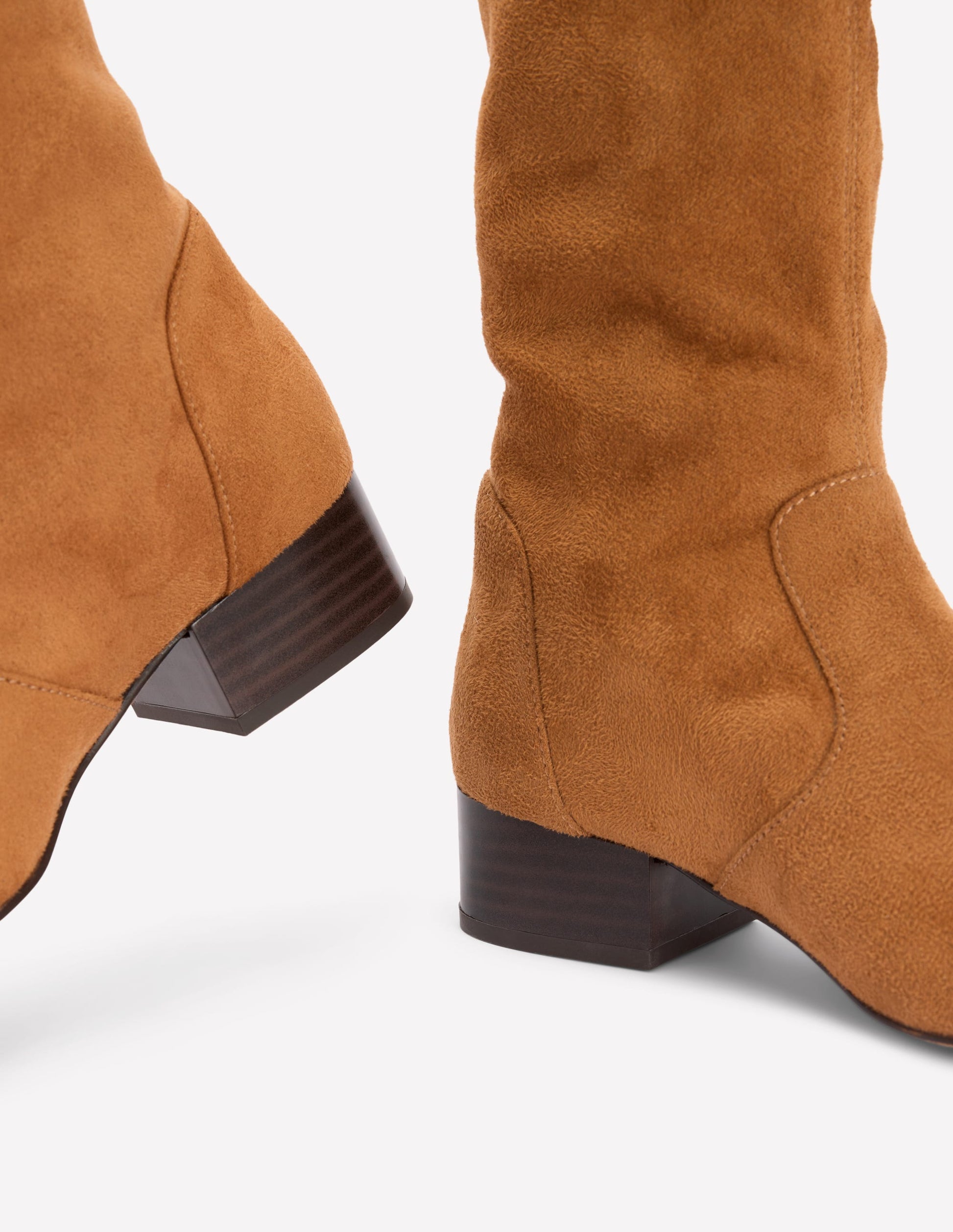 Flat Stretch Boots-Acorn-3