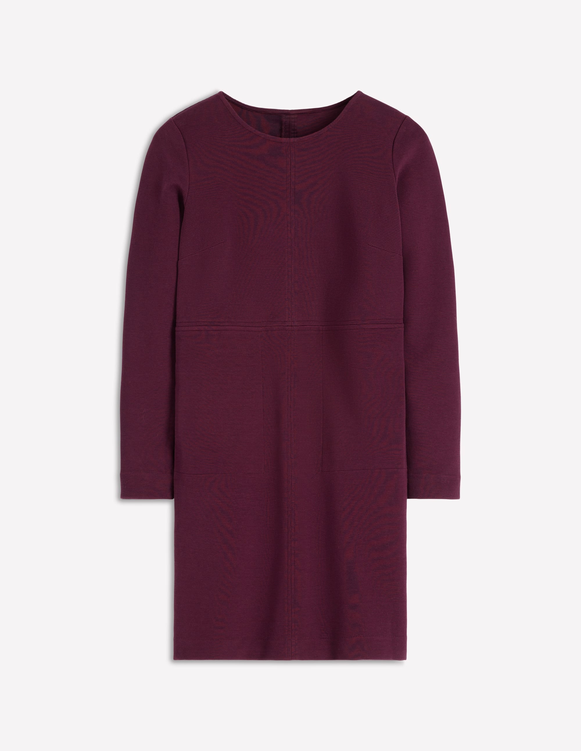 Cornelia Ottoman Dress-Dark Cherry - Image 6