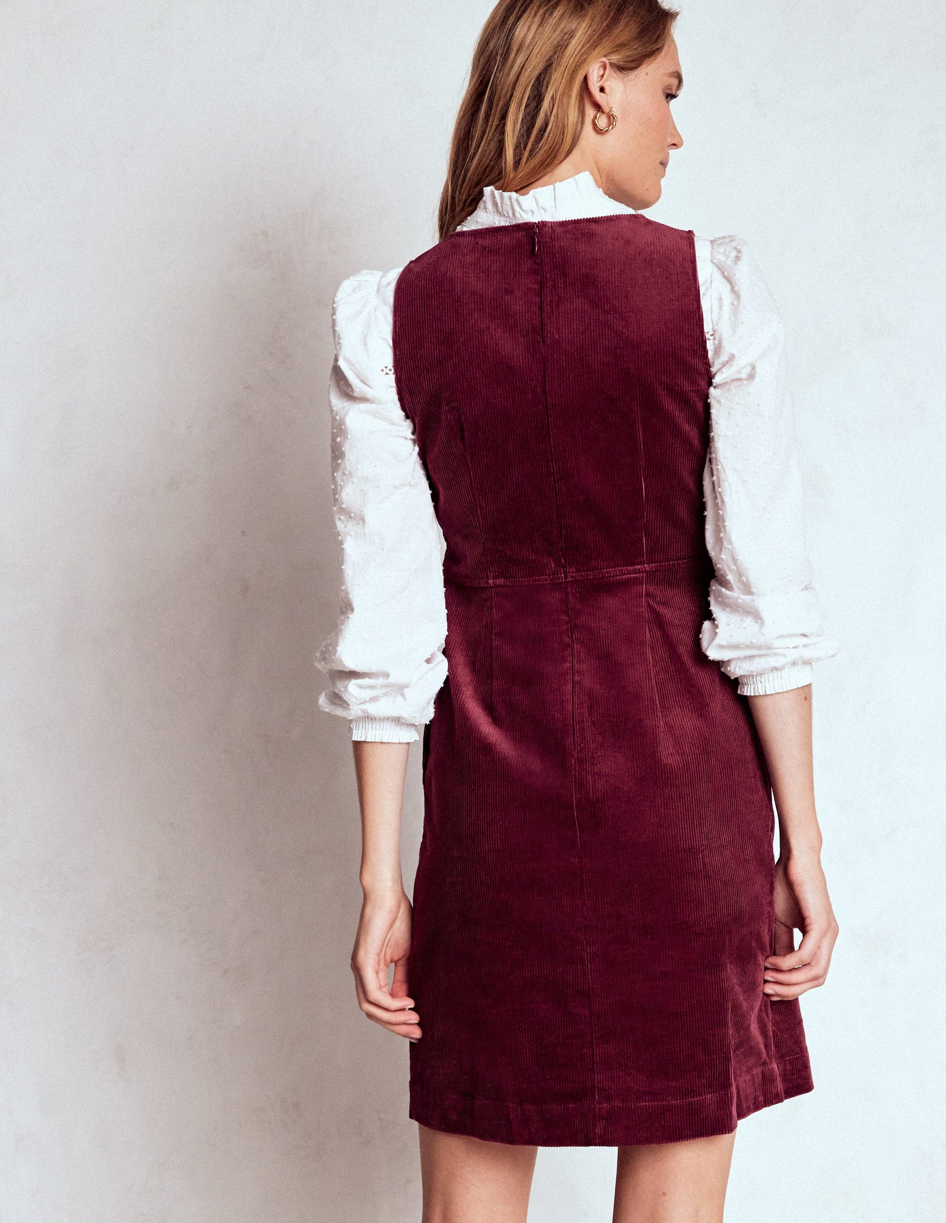 Annie Cord Shift Dress-Deep Wisteria-4